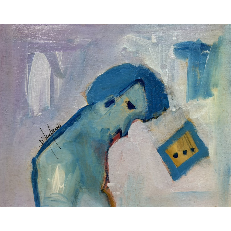 Salvatore D’Imperio – Tecnica Mista su Tavola 24x30 cm | Opera Firmata