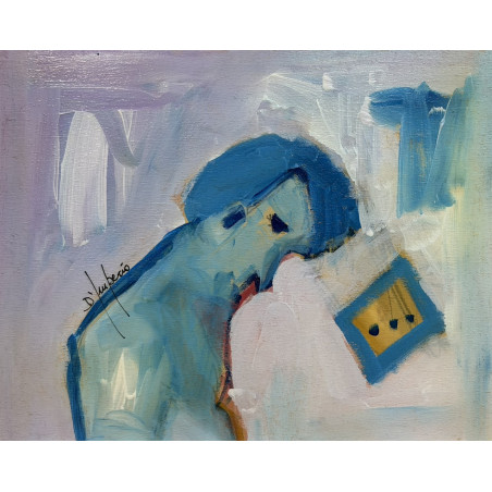 Salvatore D’Imperio – Tecnica Mista su Tavola 24x30 cm | Opera Firmata