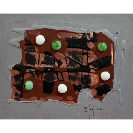 Salvatore D’Imperio – Tecnica Mista su Tavola 24x30 cm | Opera Firmata