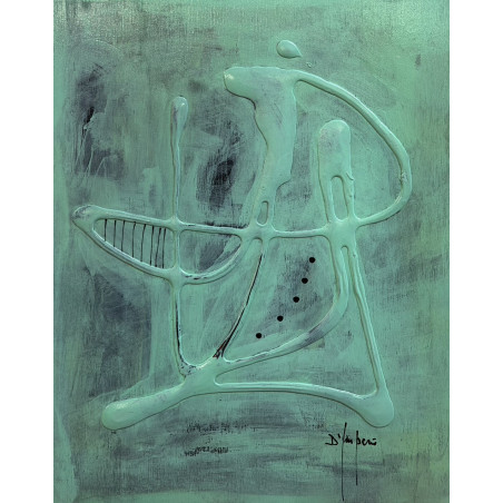 Salvatore D’Imperio – Tecnica Mista su Tavola 24x30 cm | Opera Firmata